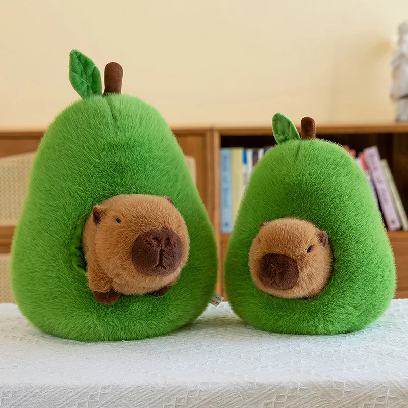 35cm Hut Plush Capibala Soft Animal Avocado Mouse Plush Toy