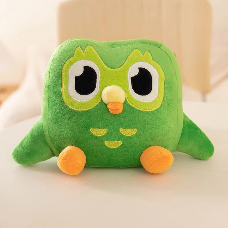 Duolingo Green Owl Plush Toy