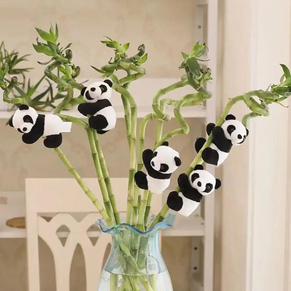 Clip Panda Soft Fully Filled Stuffed Animal