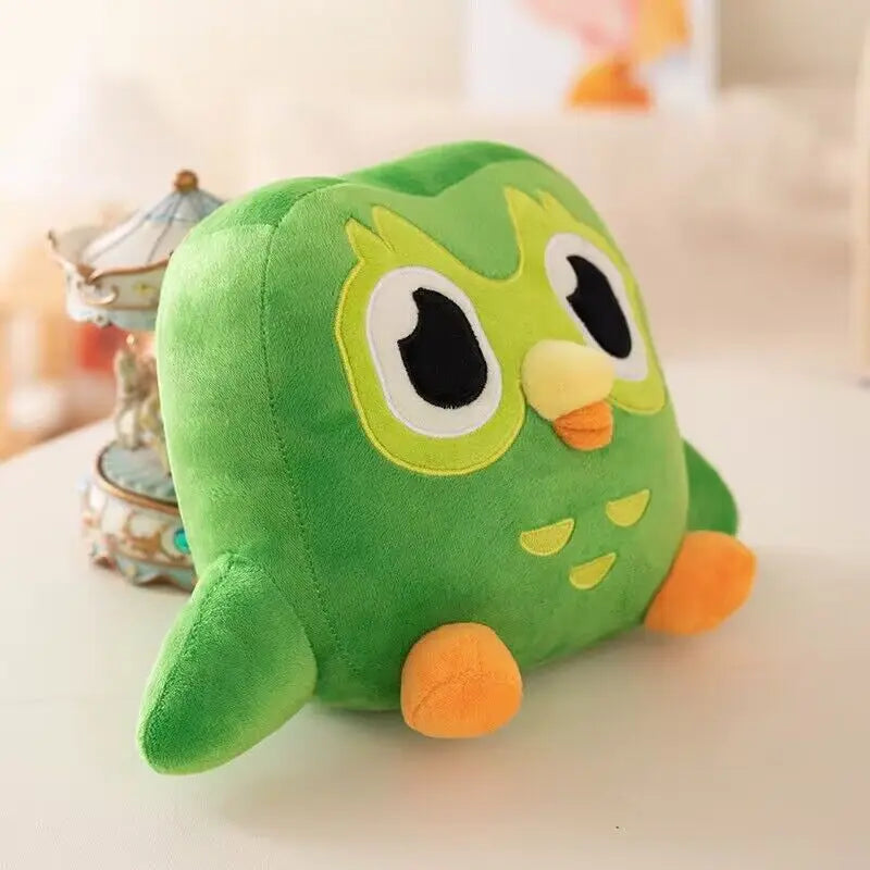 Duolingo Green Owl Plush Toy